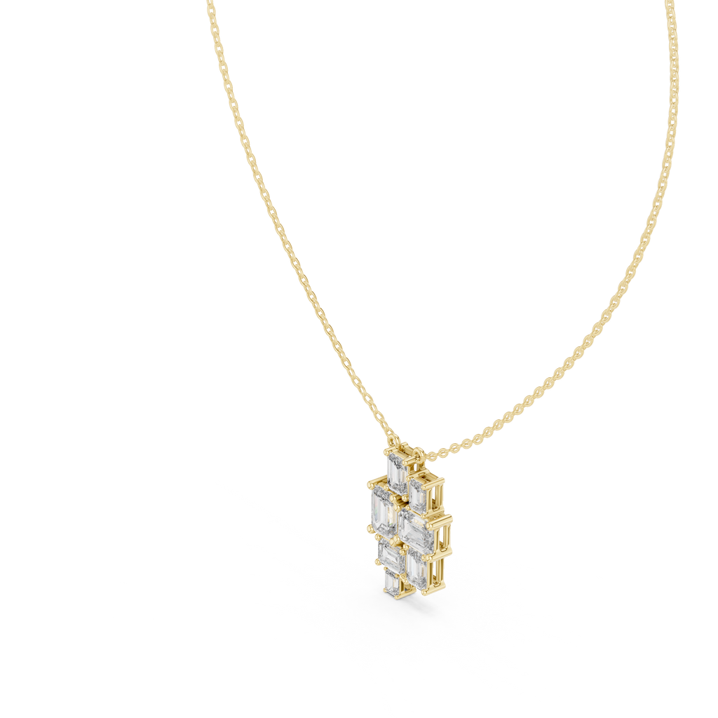 Emerald Mosaic Necklace