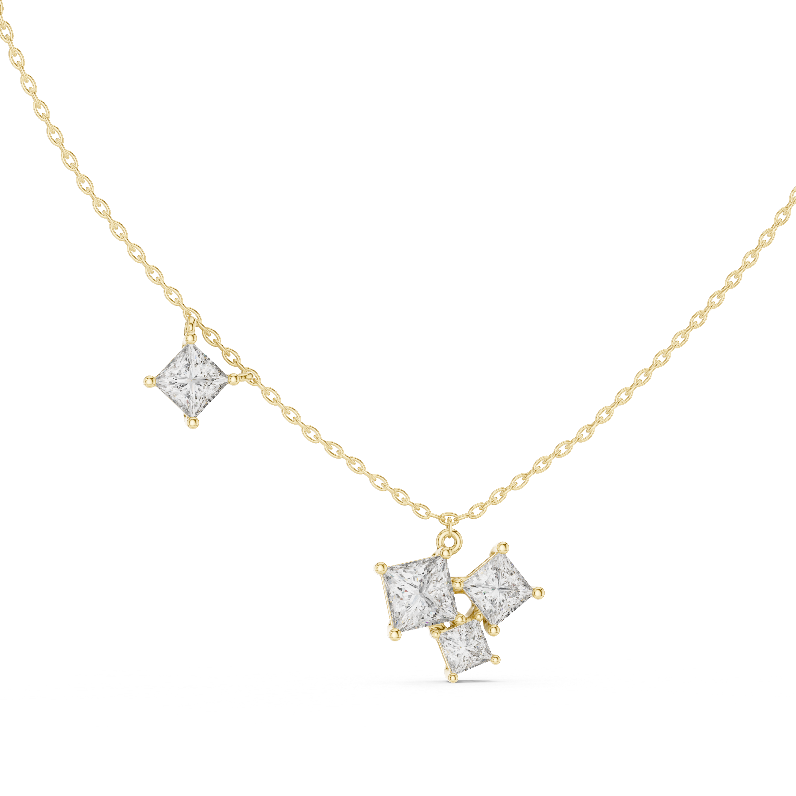 Aria Trio Necklace