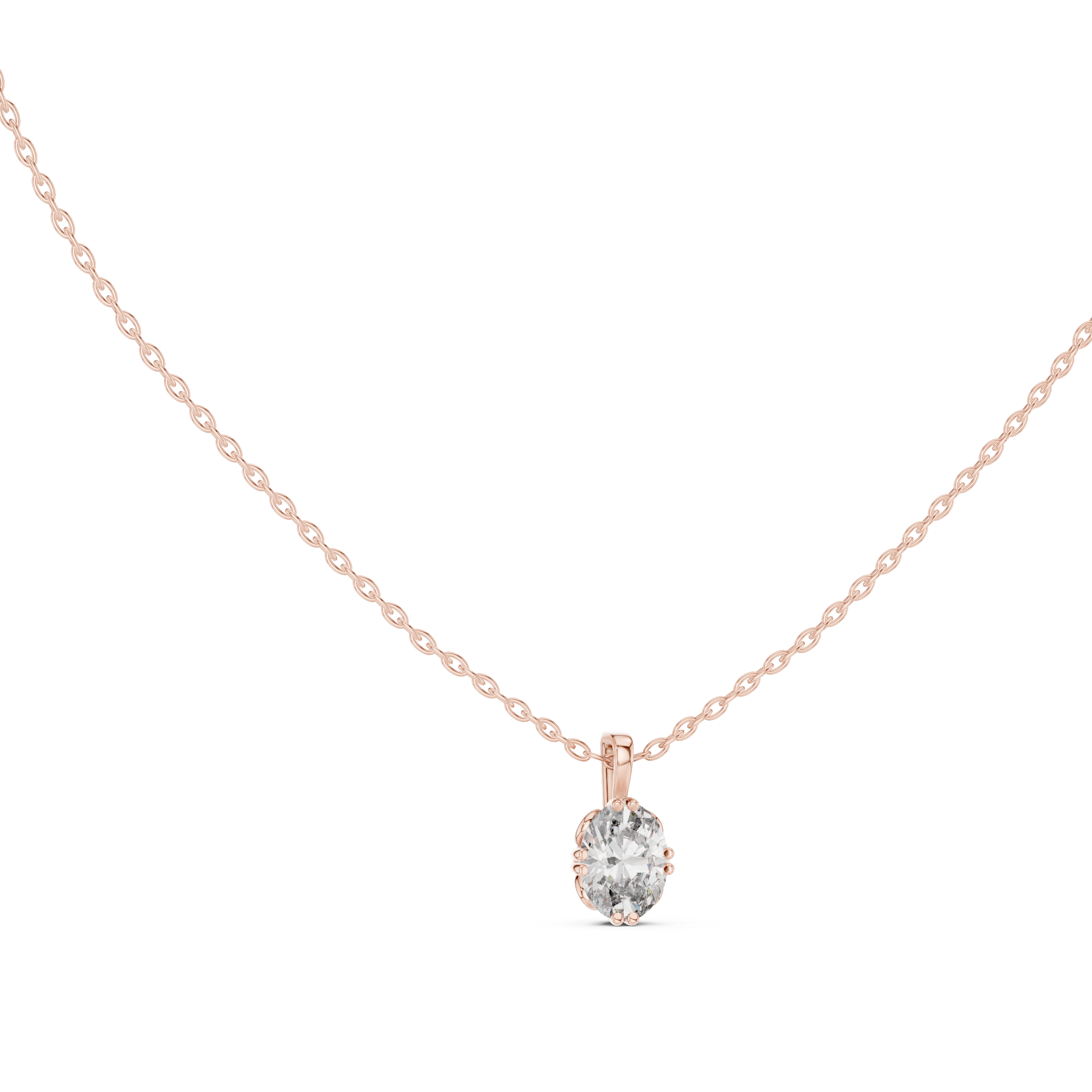 Elara Oval Necklace