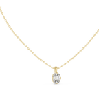 Elara Oval Necklace