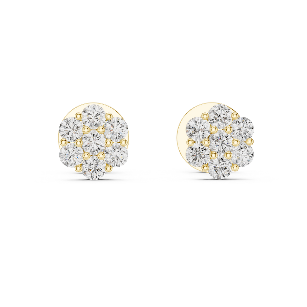 Floral Cluster Studs