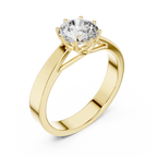 Aurora Solitaire Ring