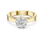 Aurora Solitaire Ring