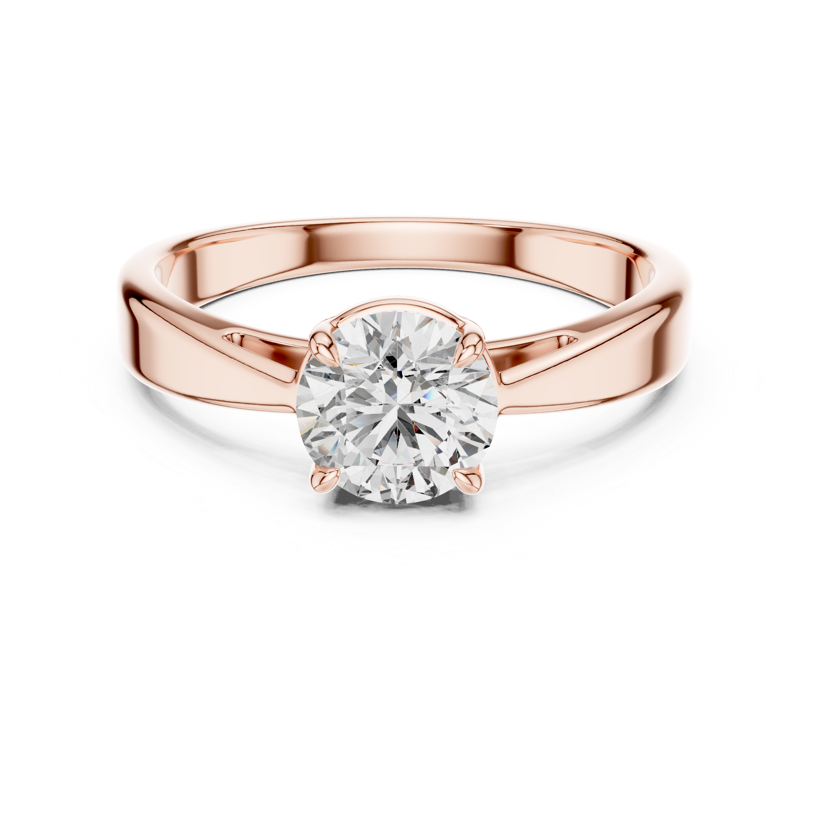 Harmony Solitaire Diamond Ring