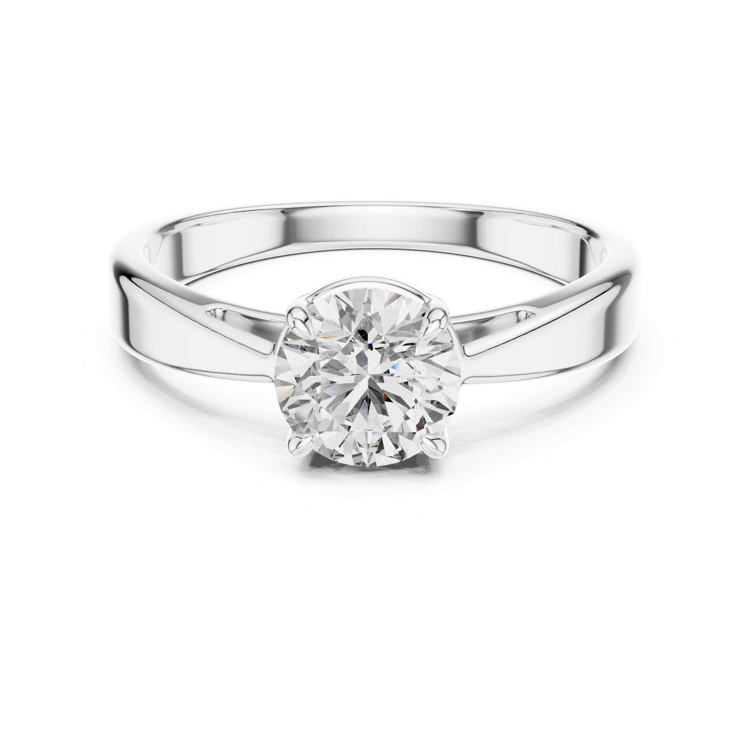 Harmony Solitaire Diamond Ring