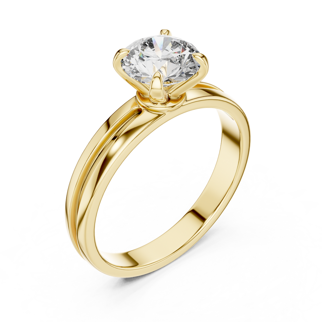 Infinity Grace Solitaire Ring