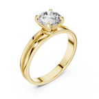 Infinity Grace Solitaire Ring