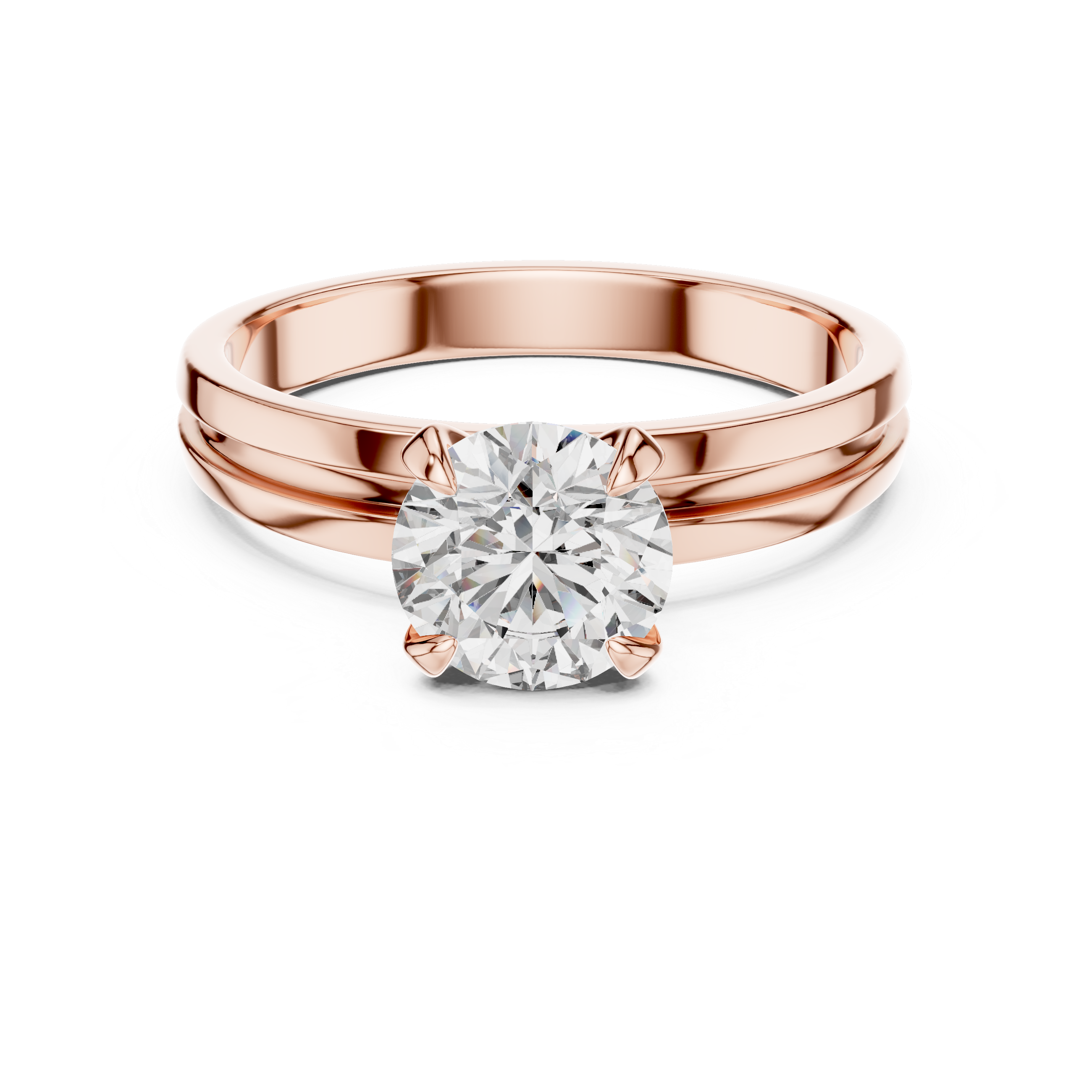 Infinity Grace Solitaire Ring