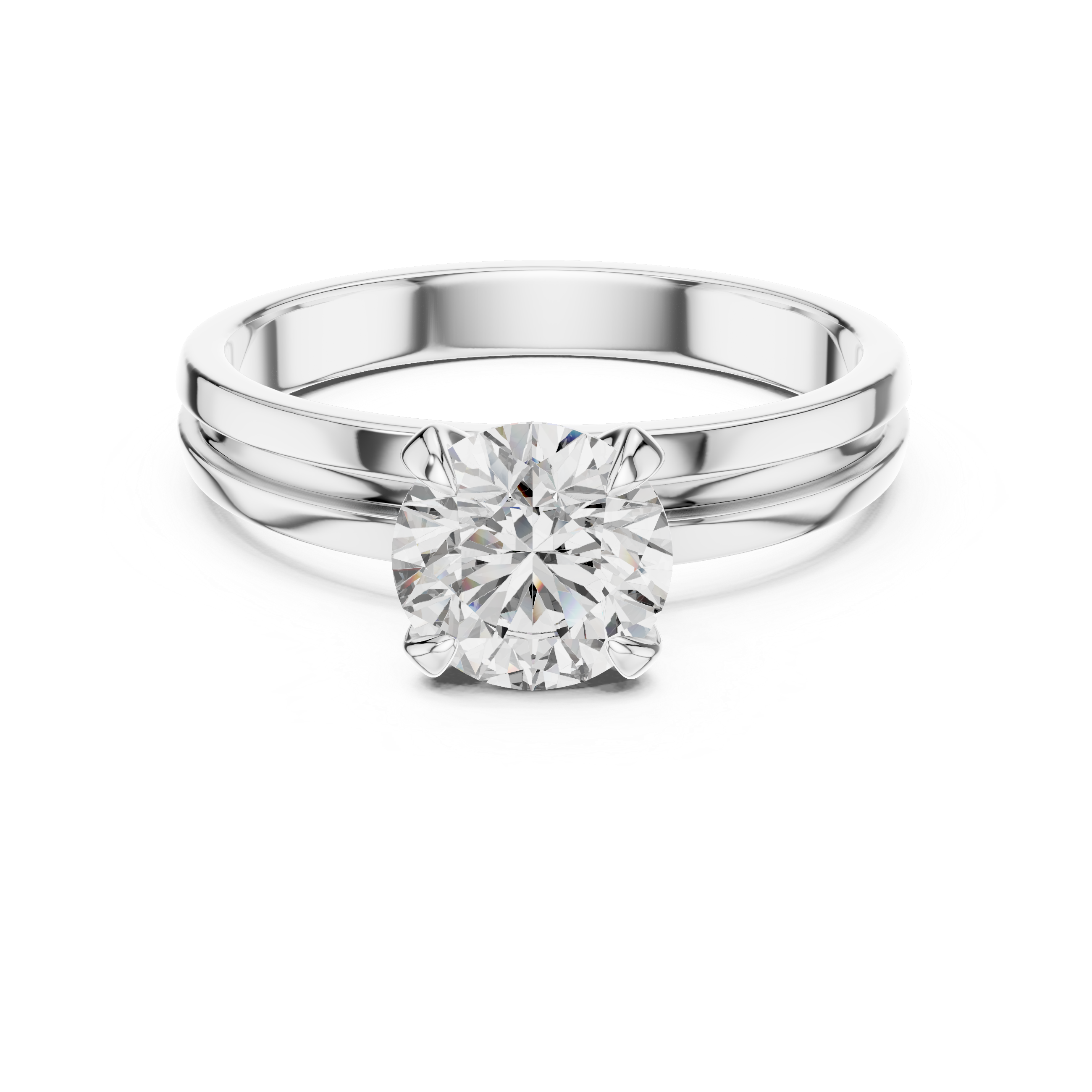 Infinity Grace Solitaire Ring