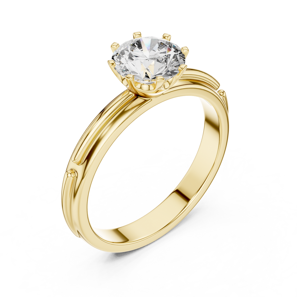 Victoria Solitaire Ring
