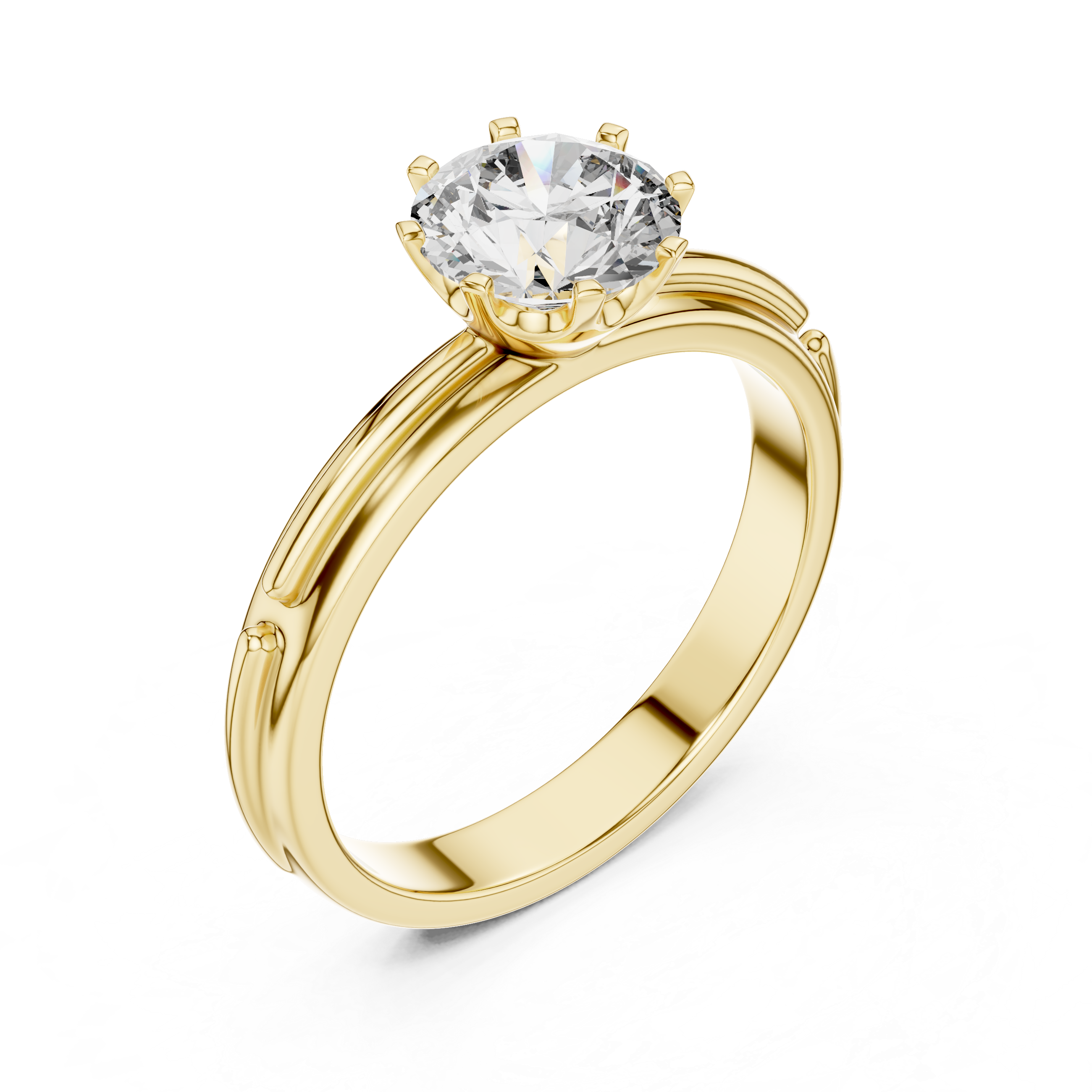 Victoria Solitaire Ring