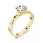 Monarch Solitaire Ring