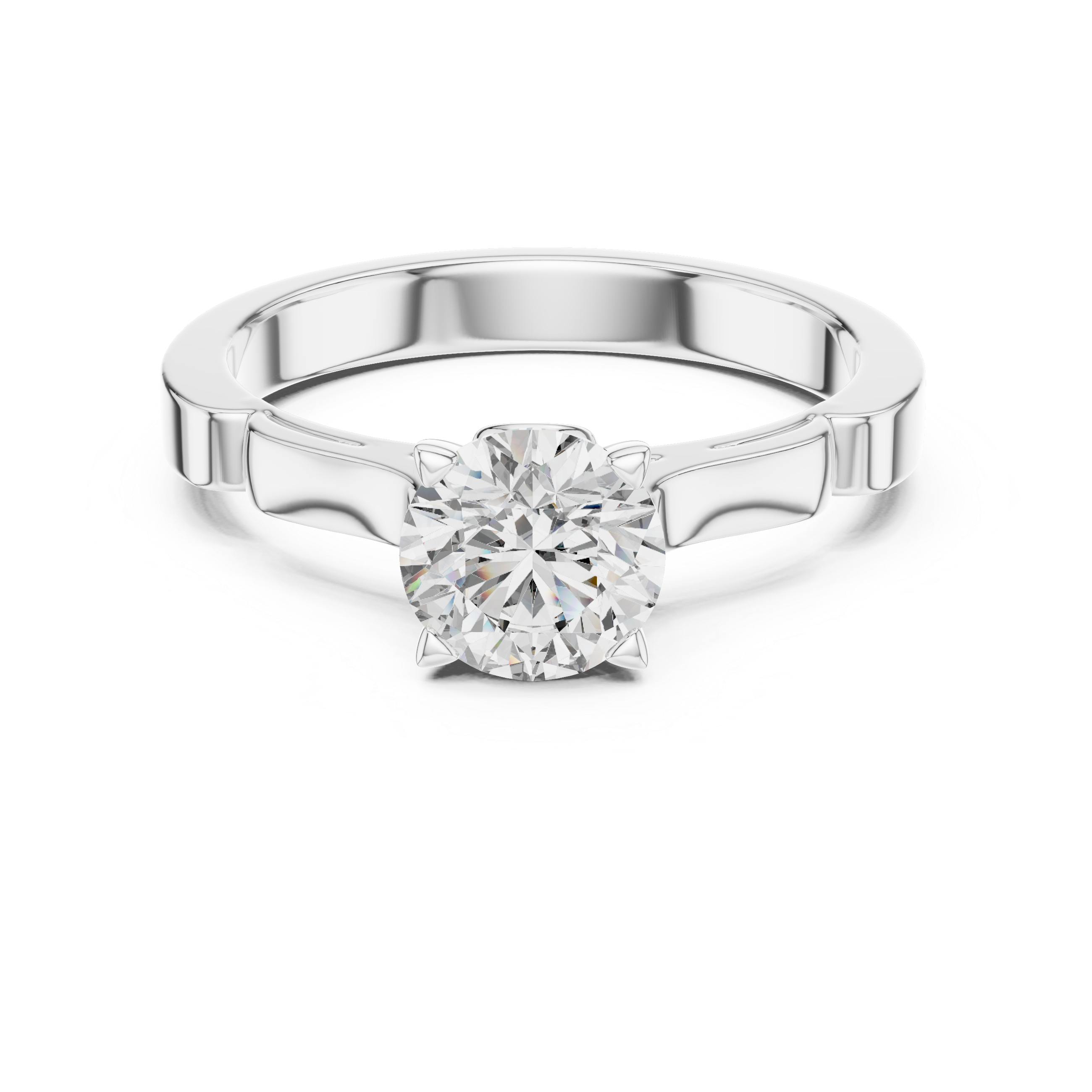 Monarch Solitaire Ring