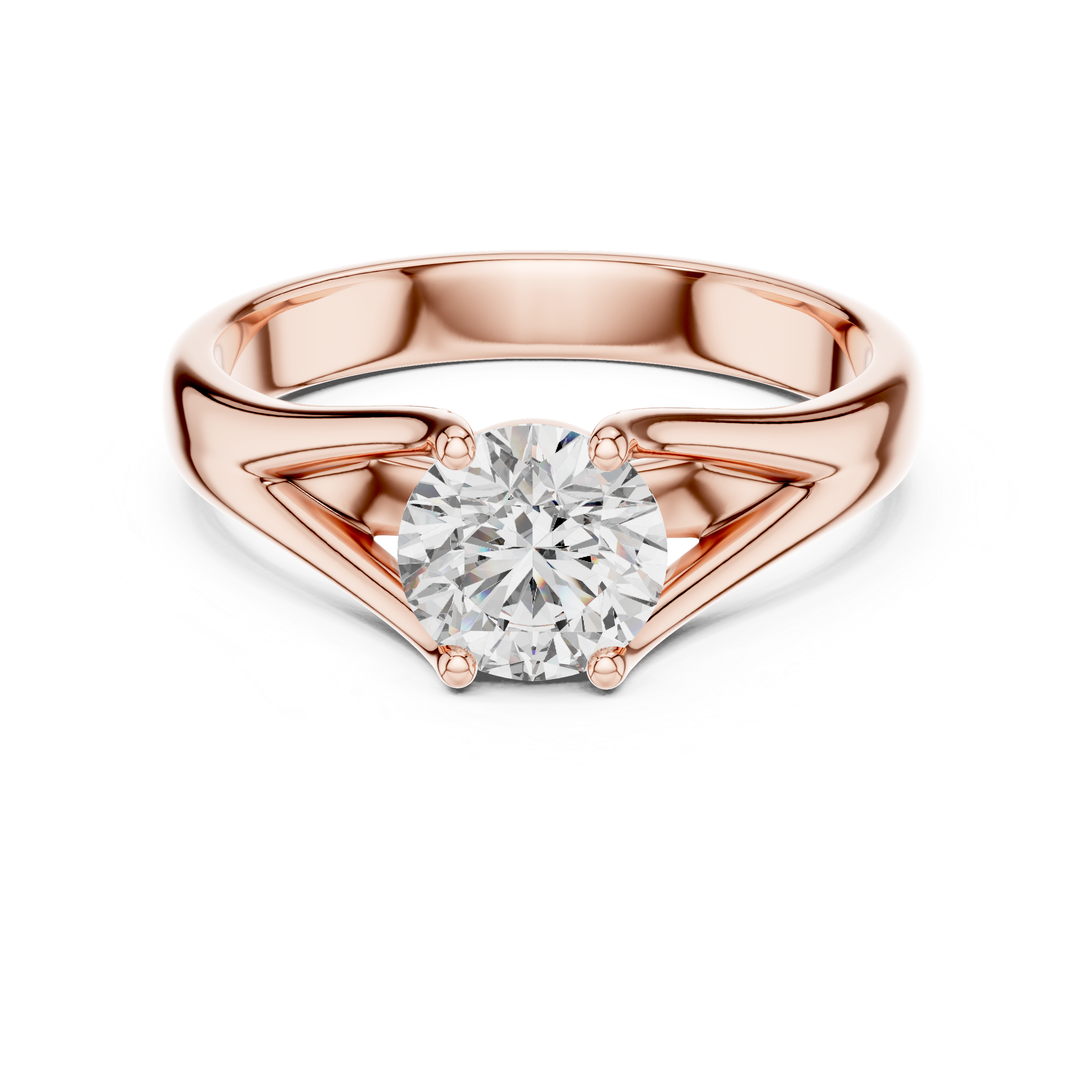 Vertex Solitaire Ring