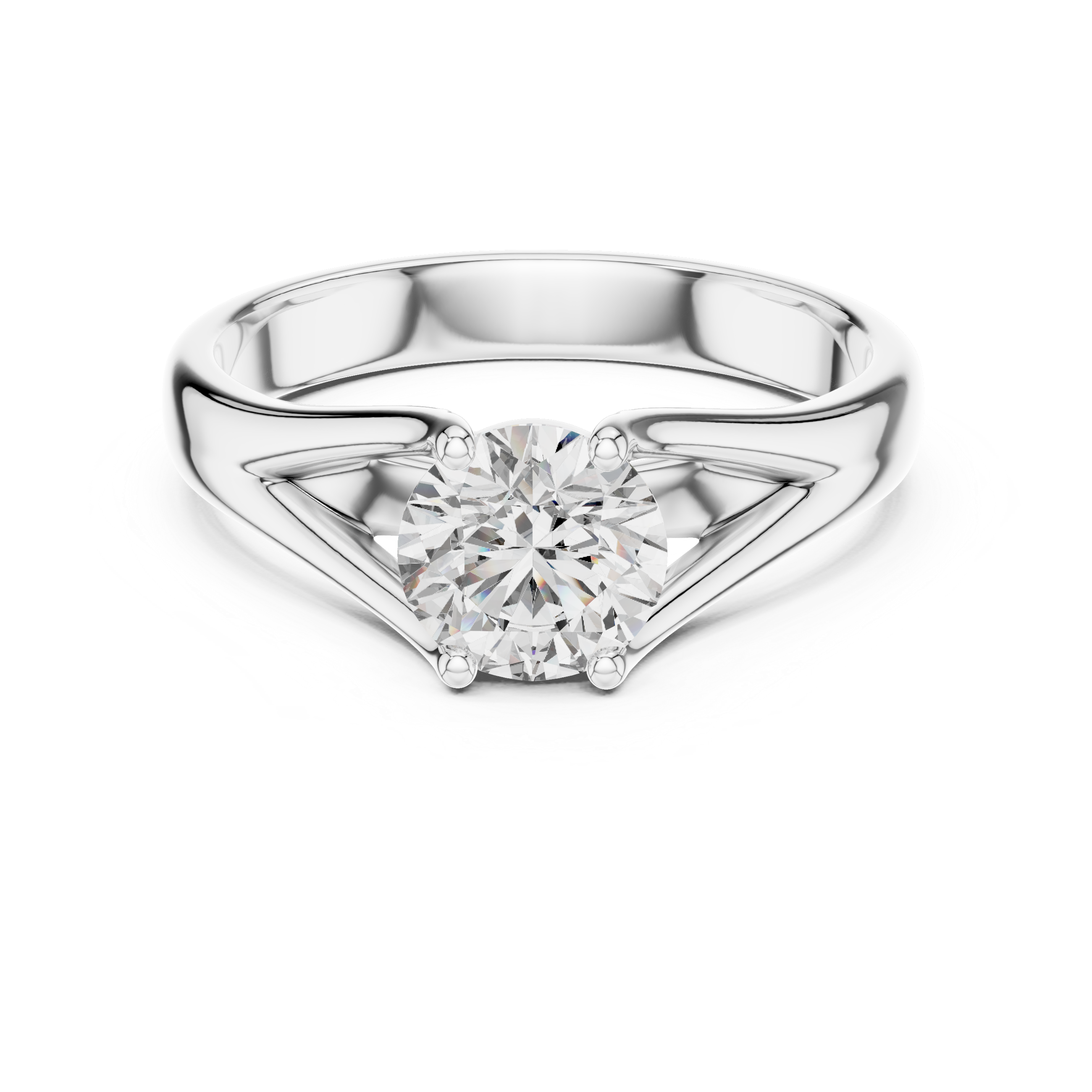 Vertex Solitaire Ring