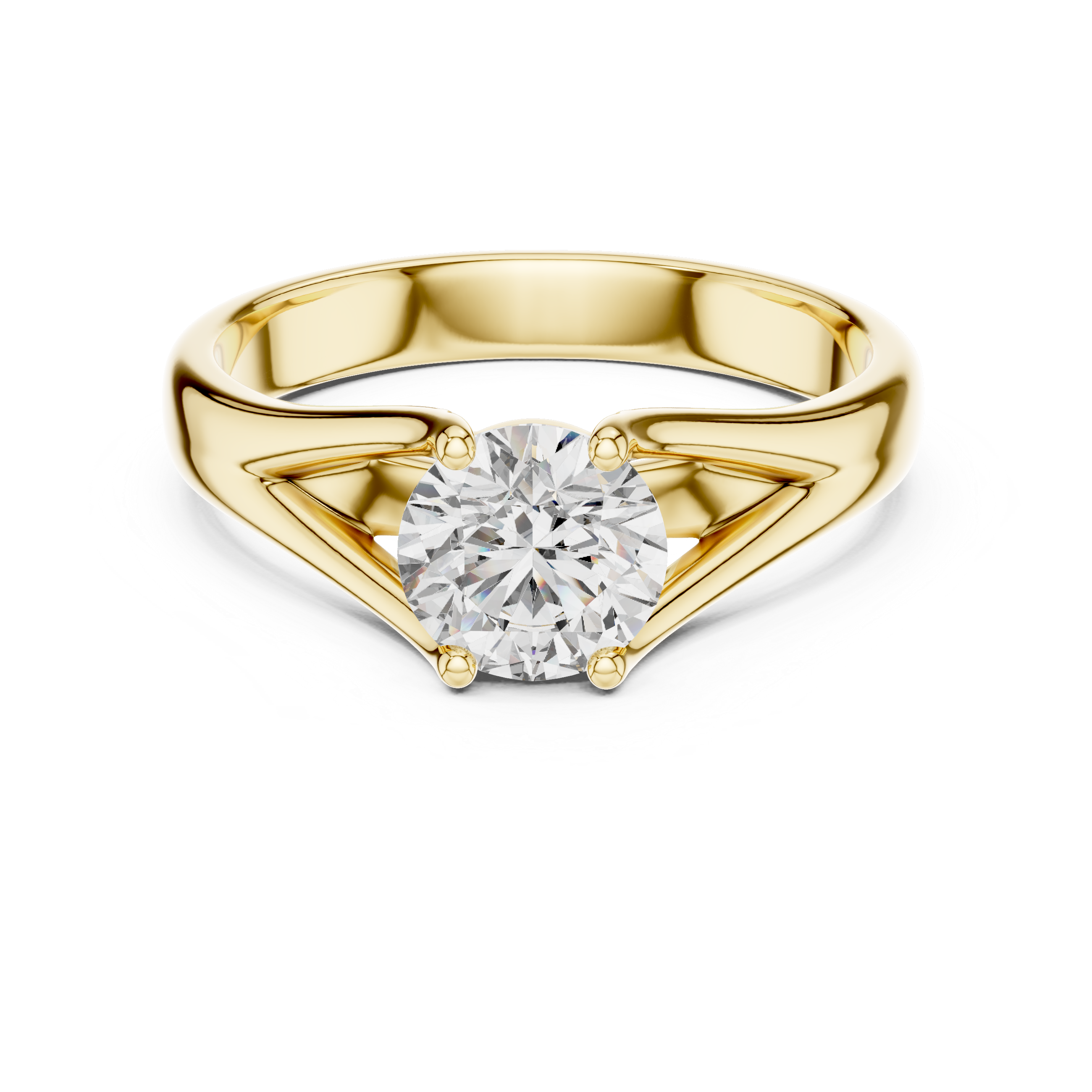 Vertex Solitaire Ring