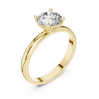 Coronet Solitaire Ring