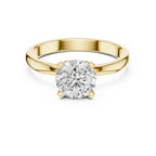 Coronet Solitaire Ring