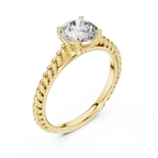 Everweave Solitaire Ring