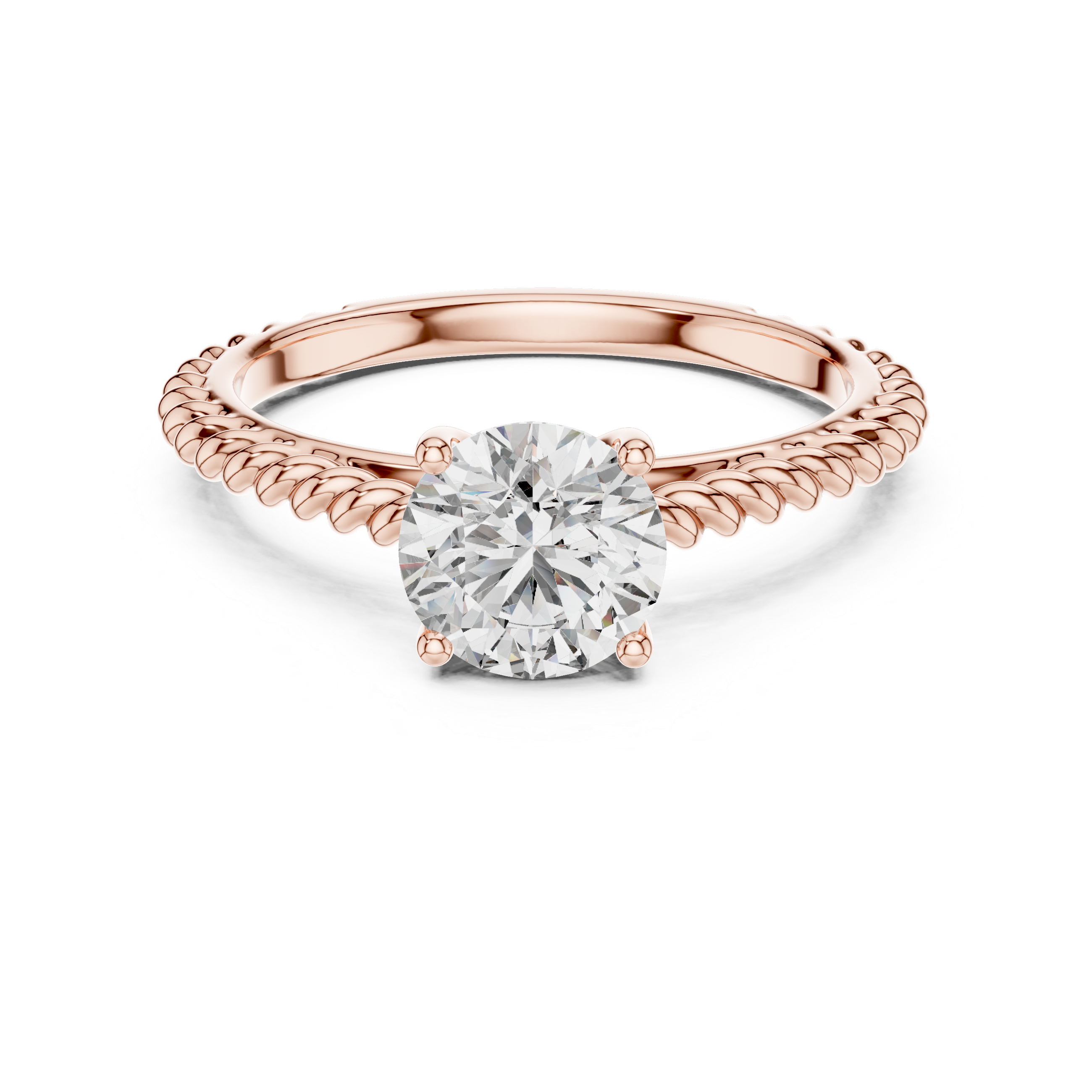 Everweave Solitaire Ring