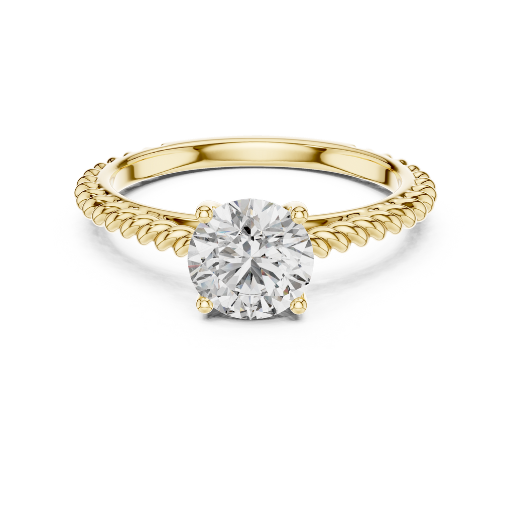 Everweave Solitaire Ring