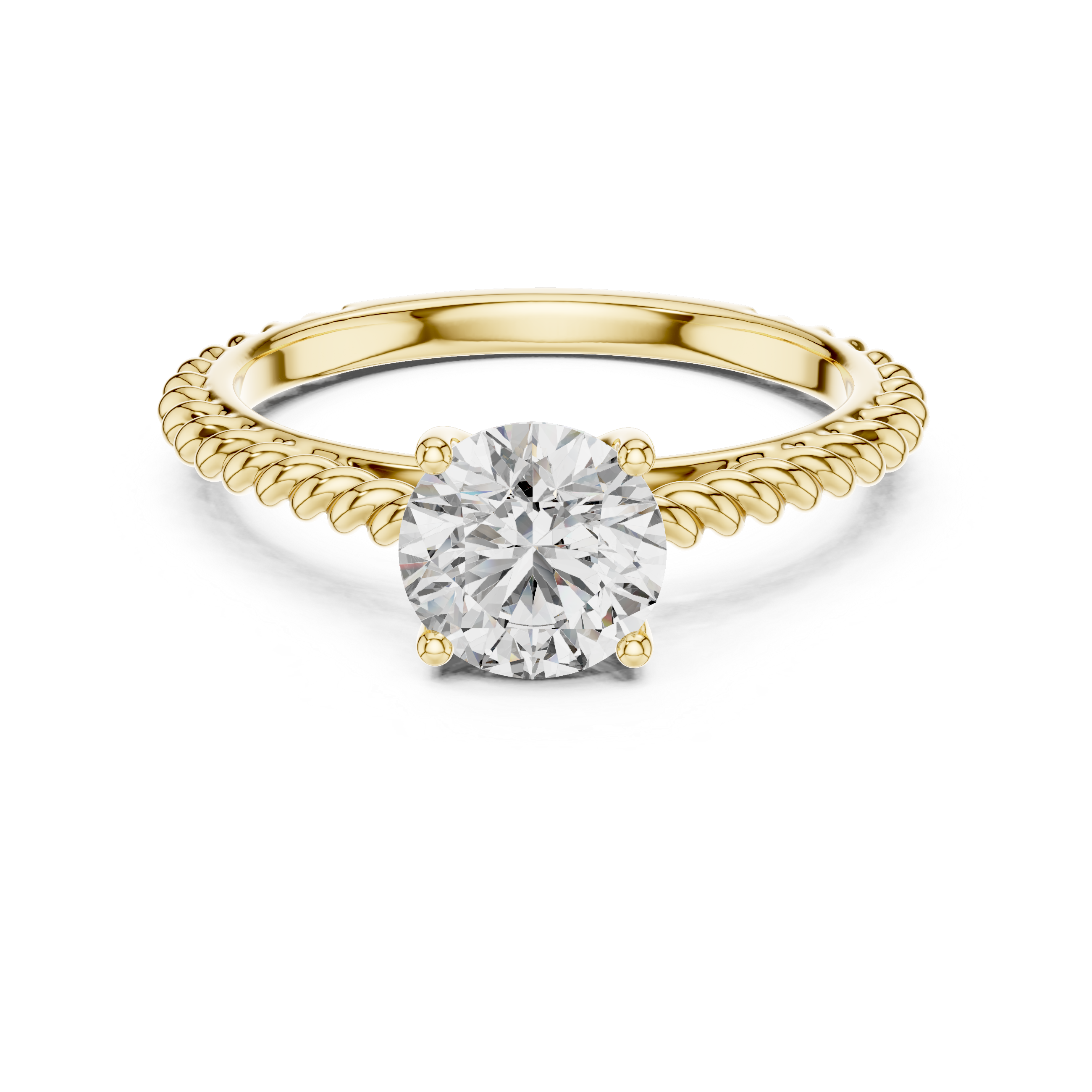 Everweave Solitaire Ring