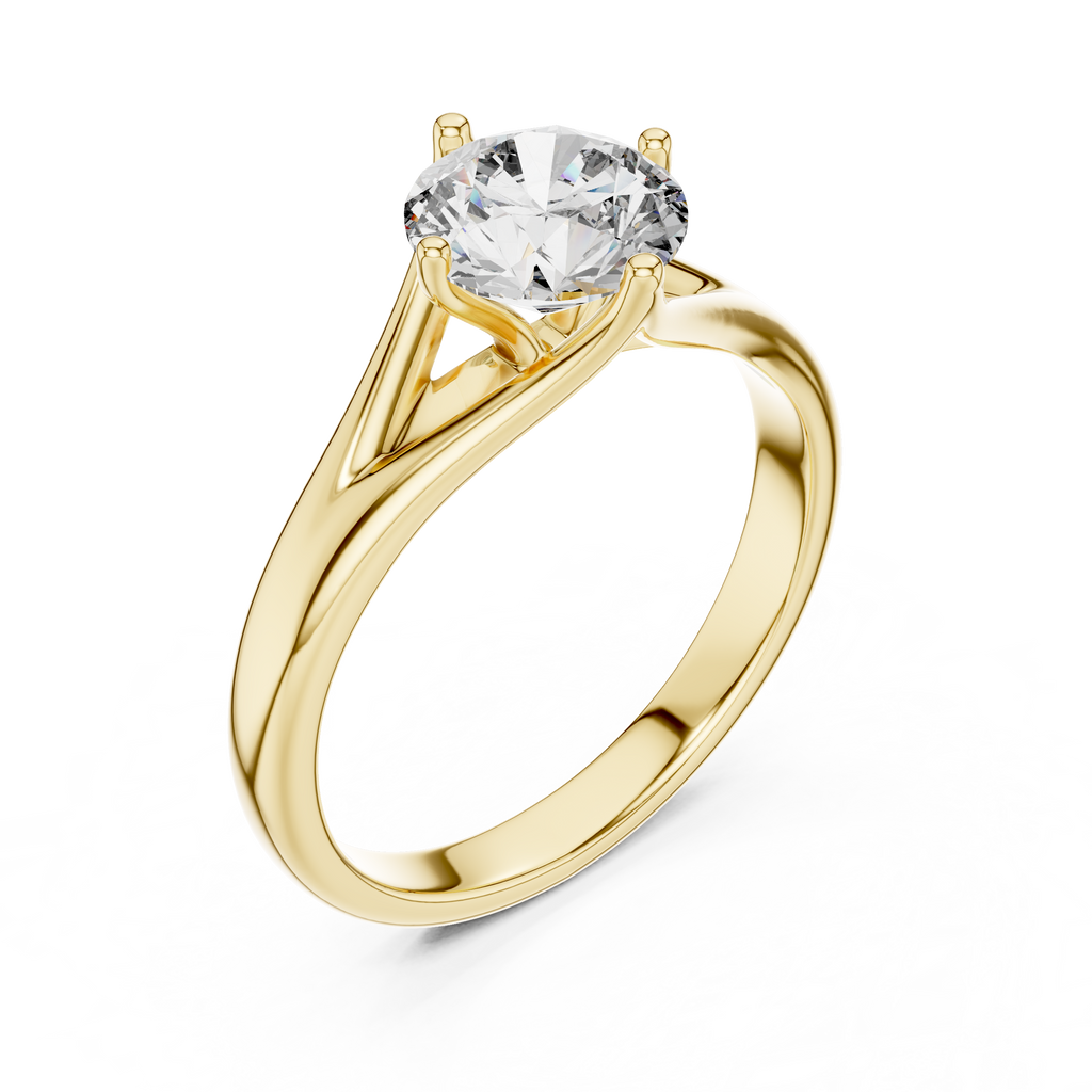 Vela Solitaire Ring