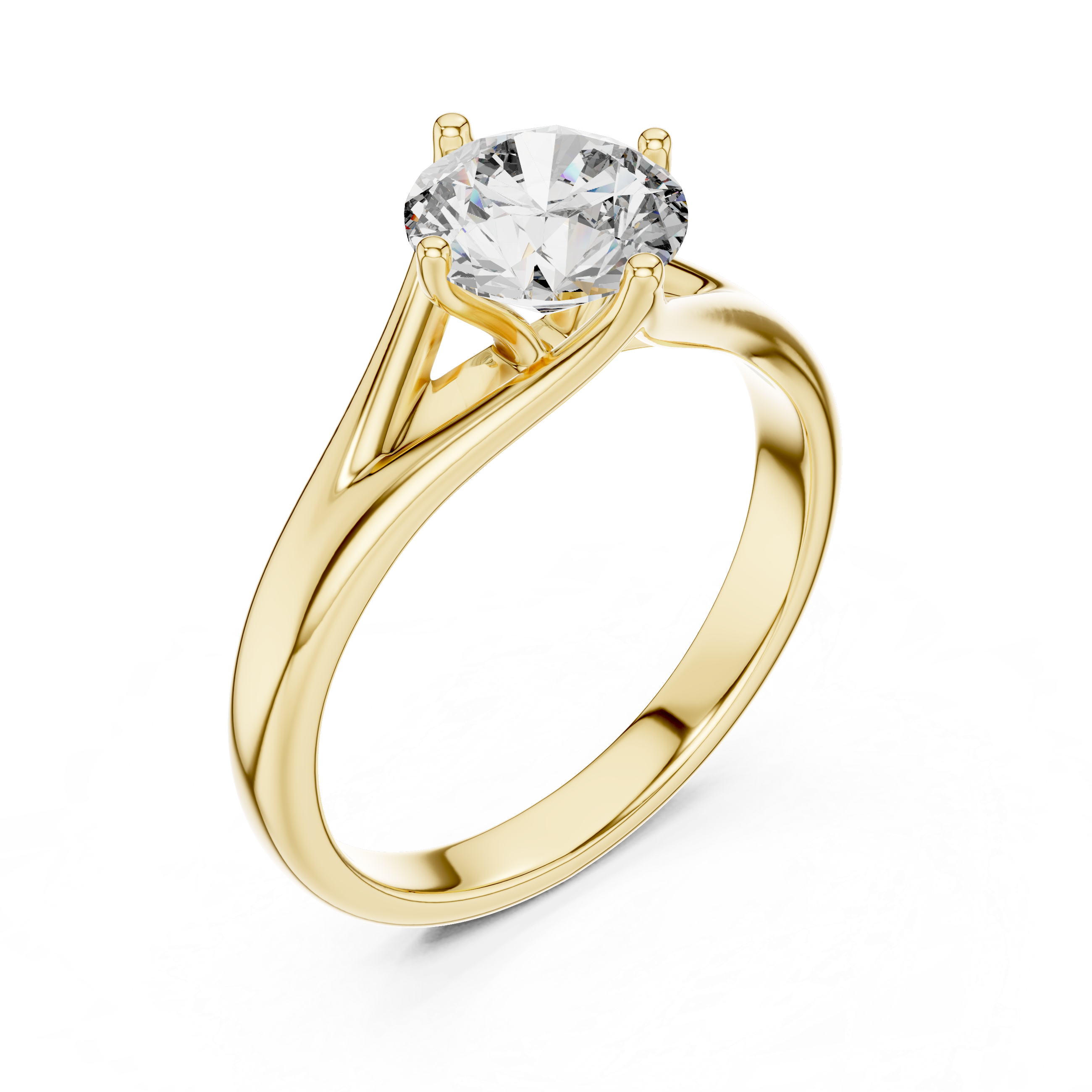 Vela Solitaire Ring