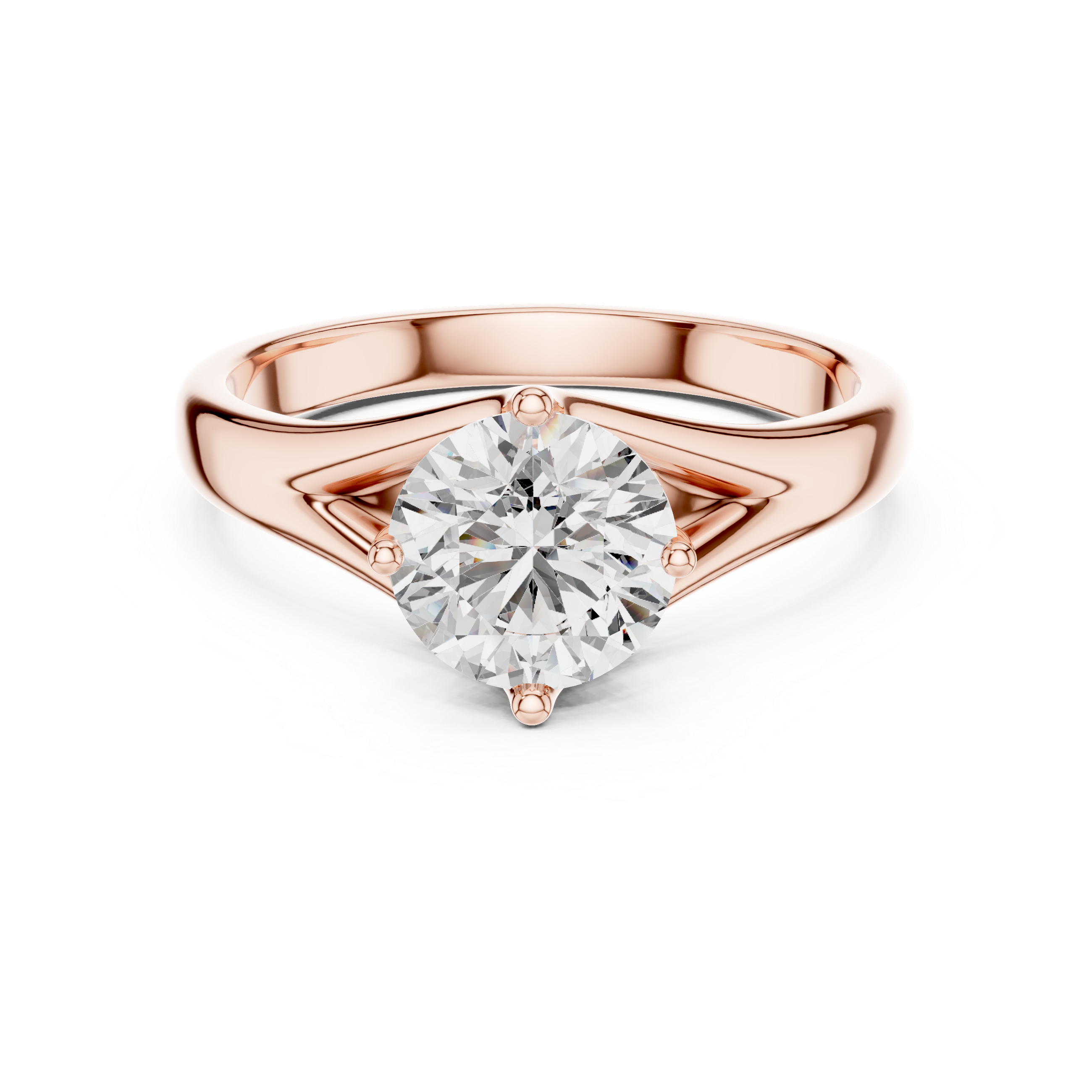Vela Solitaire Ring