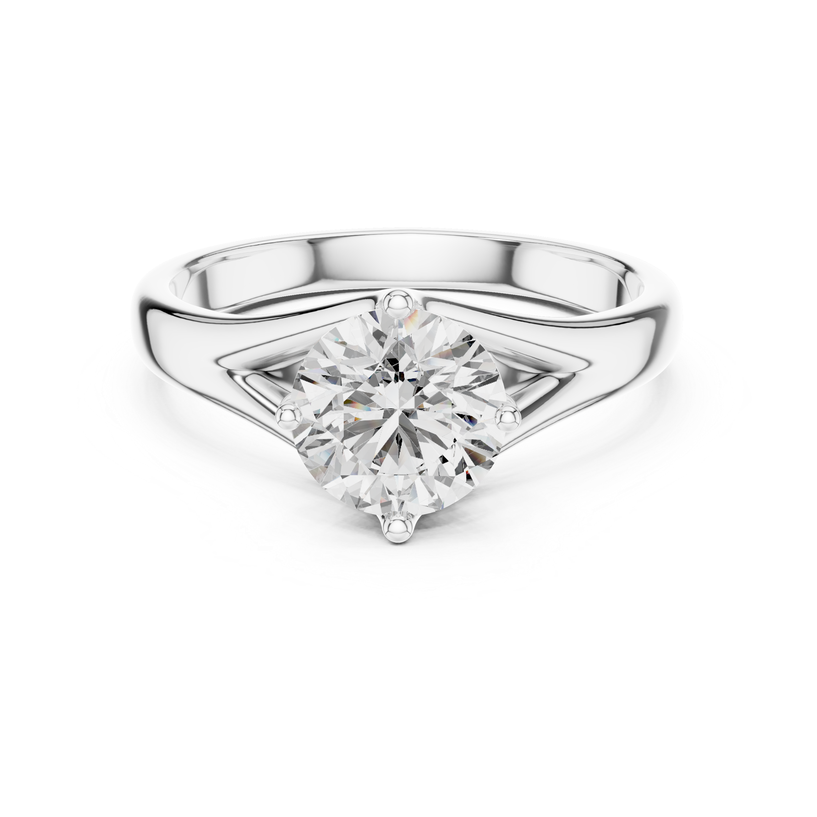 Vela Solitaire Ring