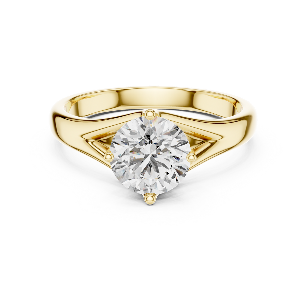 Vela Solitaire Ring