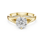 Vela Solitaire Ring