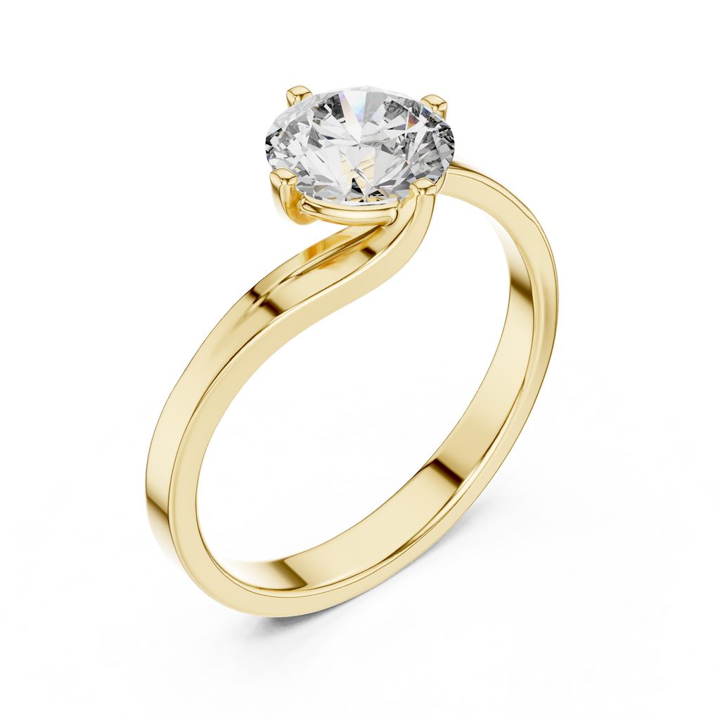Embrace Solitaire Ring