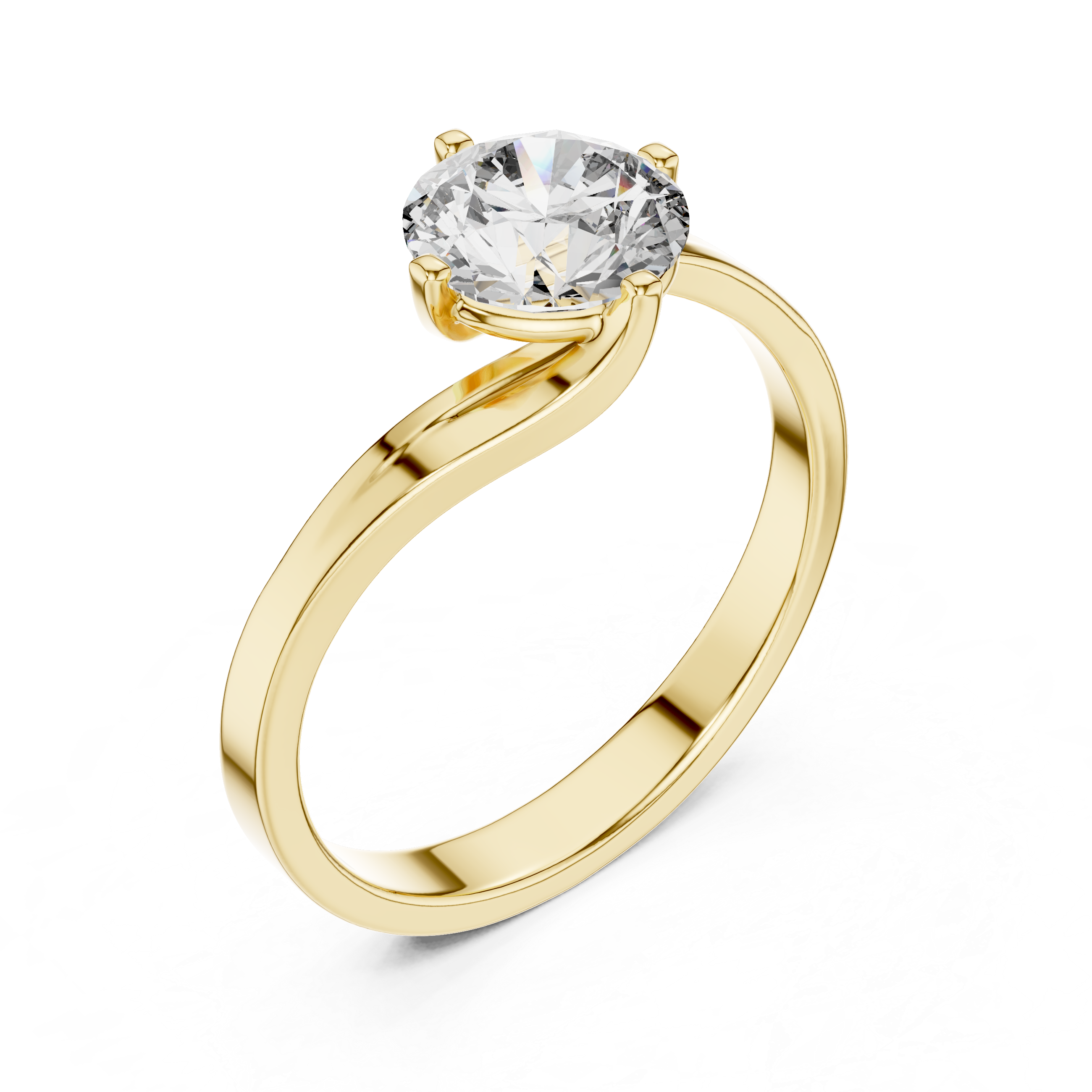 Embrace Solitaire Ring