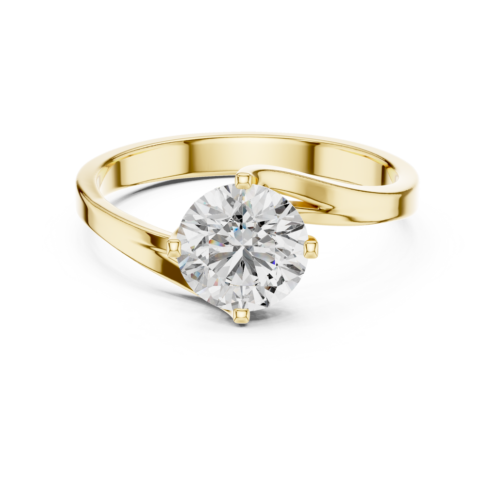 Embrace Solitaire Ring