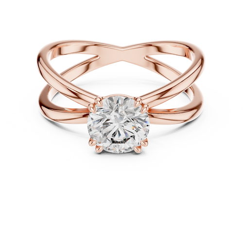 Bloom Split Solitaire Ring