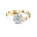 Love Knot Solitaire Ring