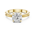 Royal Milgrain Solitaire Ring
