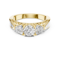 Ornate Crown Trilogy Ring