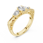 Aurora Bloom Trilogy Ring