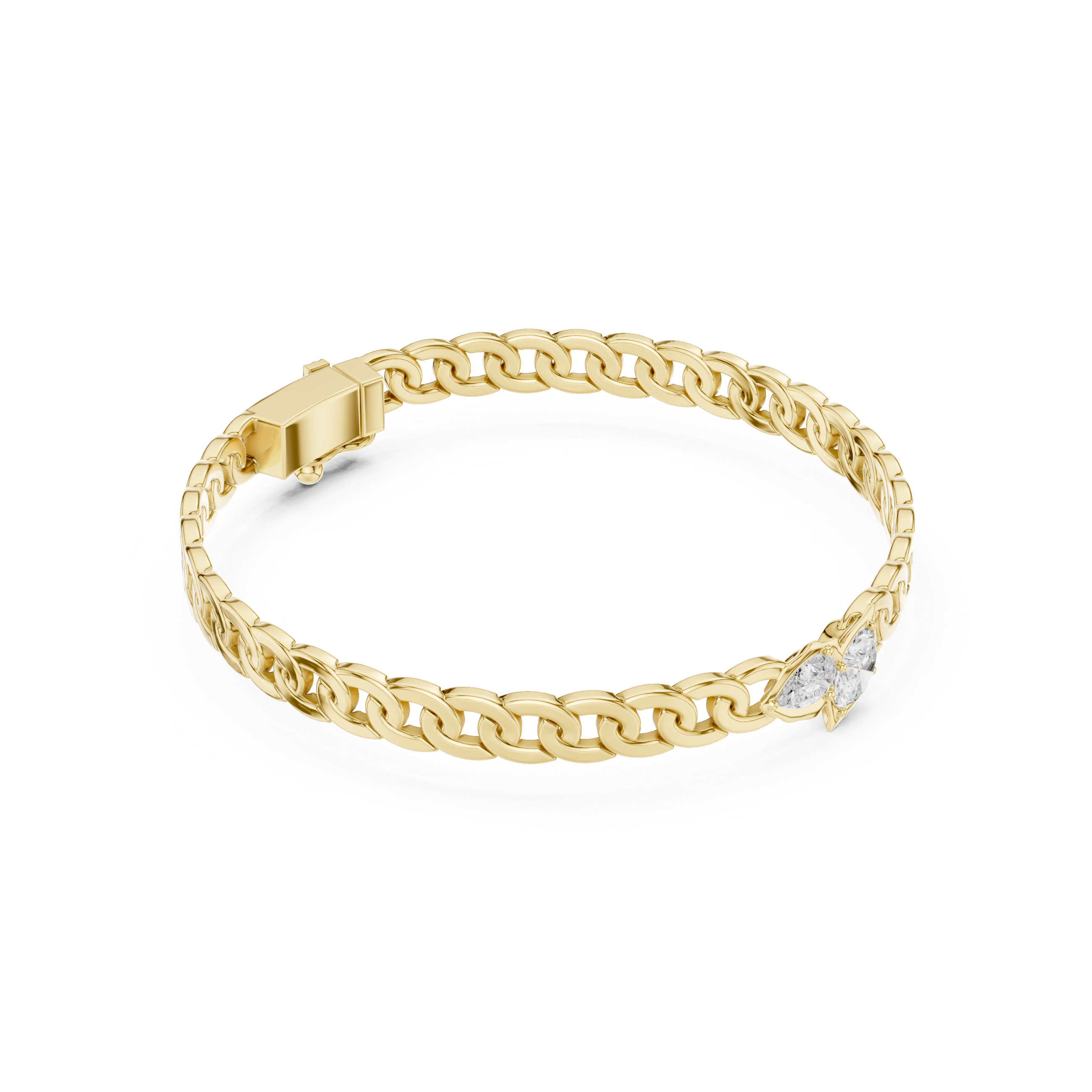 Marquise Link Bracelet