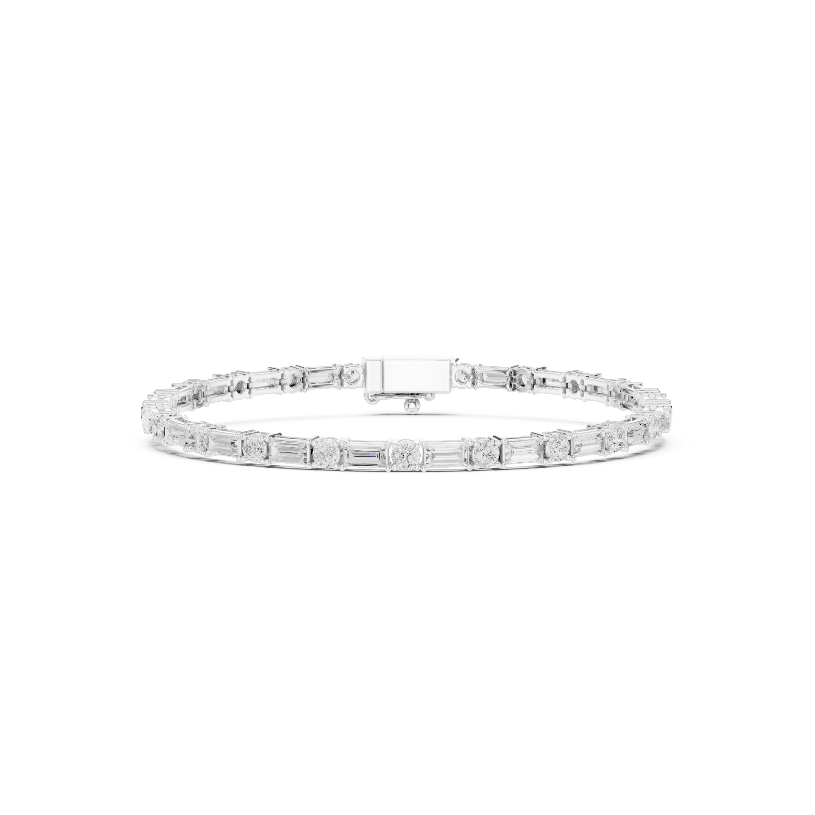 Emerald Rhythm Tennis Bracelet