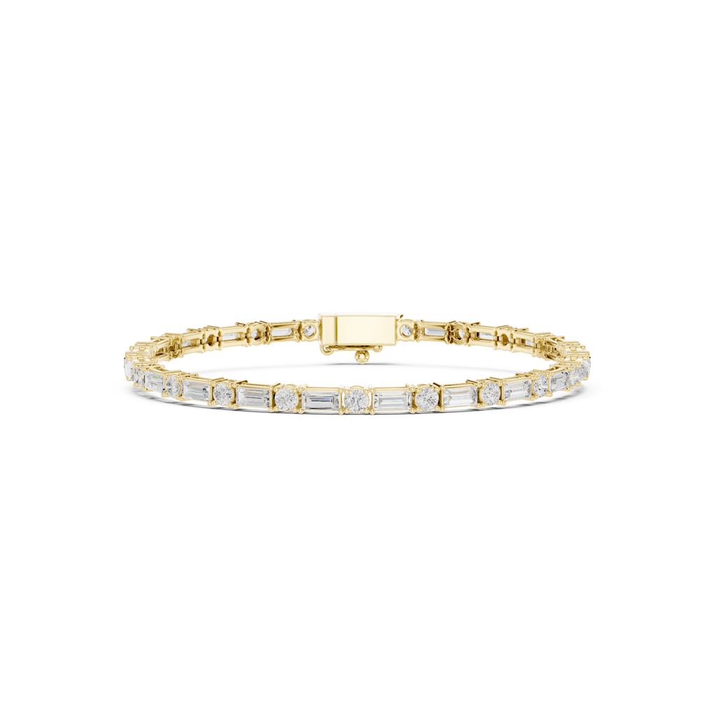Emerald Rhythm Tennis Bracelet
