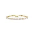 Emerald Rhythm Tennis Bracelet