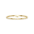 Geometry Link Tennis Bracelet