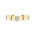 Regal Halo Cuff Bracelet