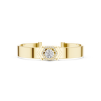 Regal Halo Cuff Bracelet