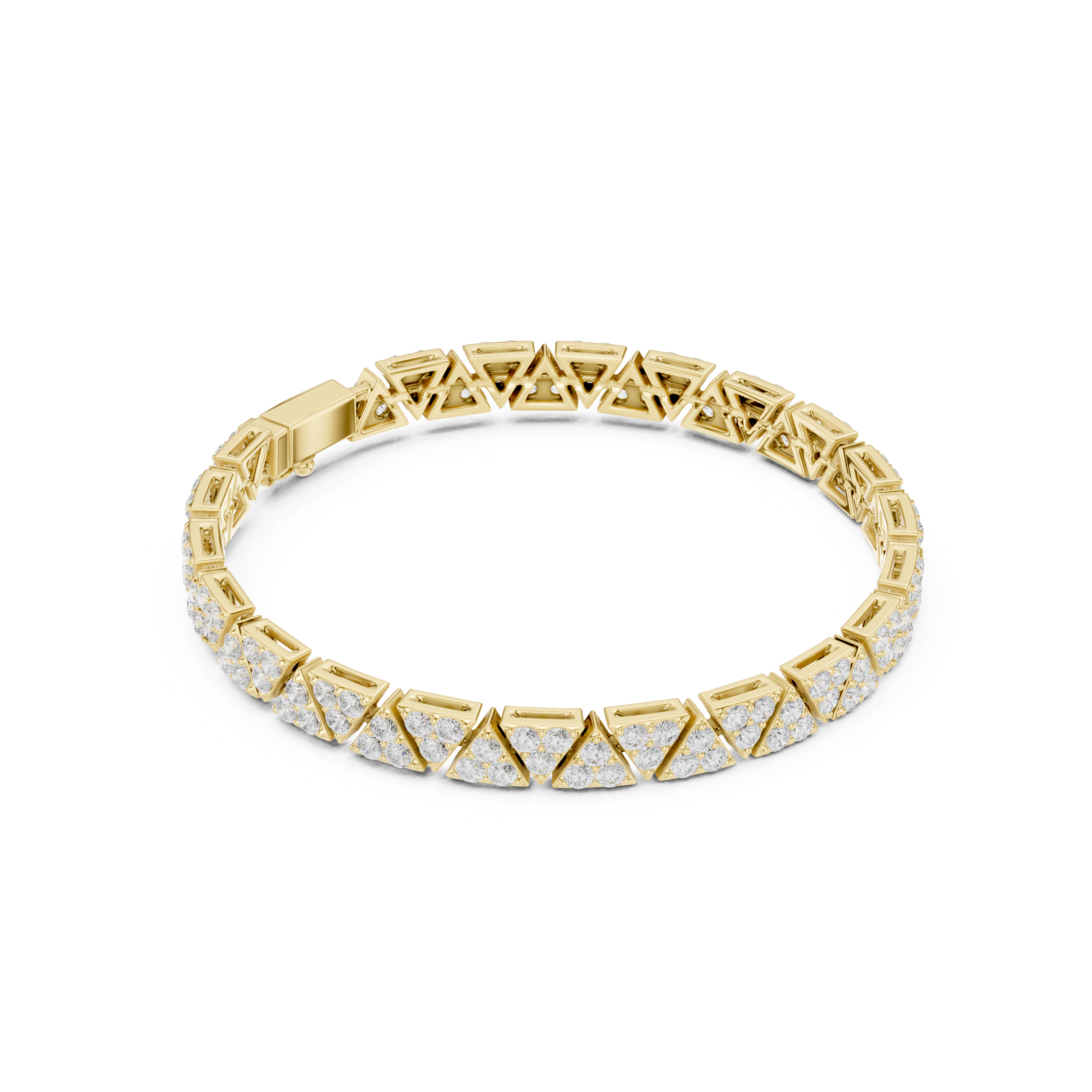 Trinity Triangle Bracelet