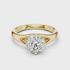 Vela Solitaire Ring