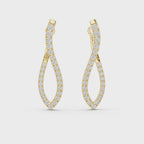 Seraphina Diamond Drop Earrings